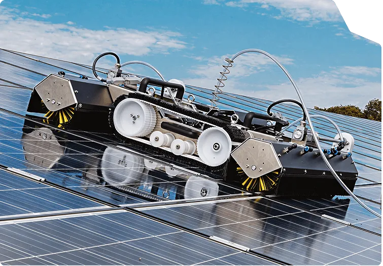 Robots de nettoyage photovoltaïque