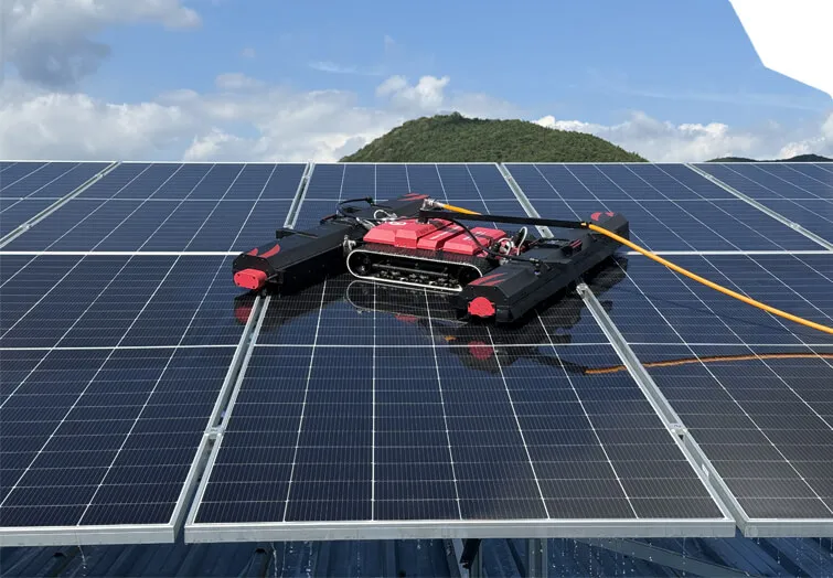 Robots-de-nettoyage-photovoltaïque